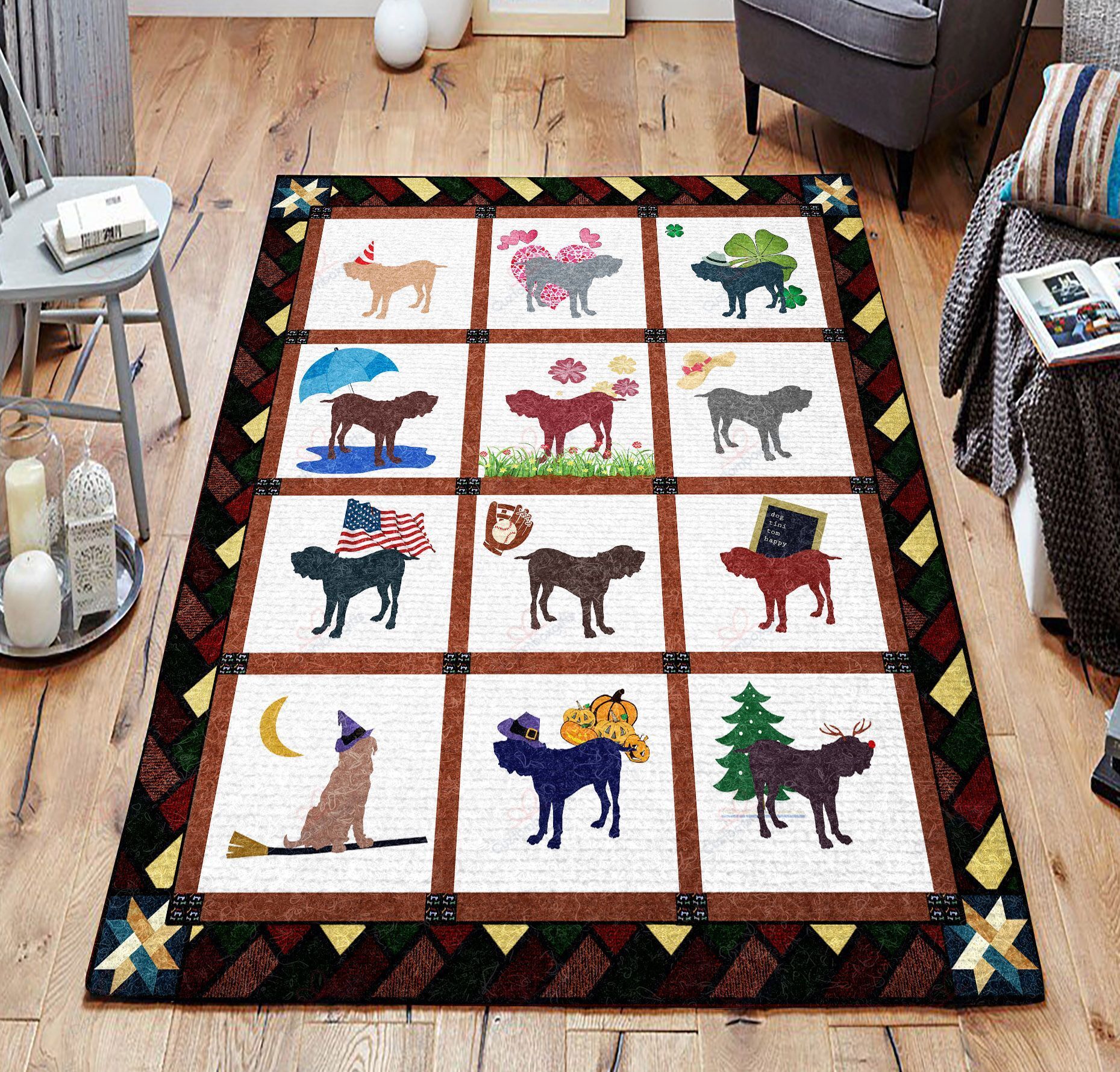 Cute Dog 13 Rug Sport Decor Gift Floor Decor Living Room Carpet Rug Area Rug - 09dac6ea728d Cute Dog 13 Rug Sport Decor Gift Floor Decor Living Room Carpet Rug Area Rug - 09dac6ea728d