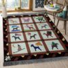 Cute Dog 15 Rug Sport Decor Gift Floor Decor Living Room Carpet Rug Area Rug - 6d37eb43cfc6