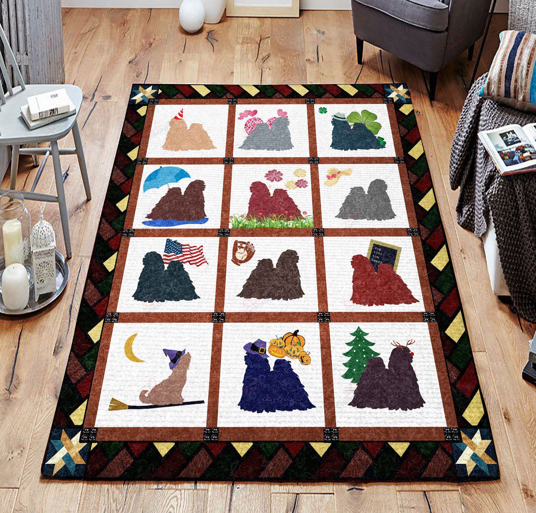 Cute Dog 16 Rug Sport Decor Gift Floor Decor Living Room Carpet Rug Area Rug - ccc30a651163 Cute Dog 16 Rug Sport Decor Gift Floor Decor Living Room Carpet Rug Area Rug - ccc30a651163