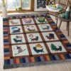 Cute Dog 18 Rug Sport Decor Gift Floor Decor Living Room Carpet Rug Area Rug - 616de17b8cff