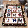 Cute Dog 20 Rug Sport Decor Gift Floor Decor Living Room Carpet Rug Area Rug - d50f590502e5