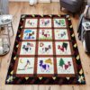 Cute Dog 21 Rug Sport Decor Gift Floor Decor Living Room Carpet Rug Area Rug - a0f19f04665f