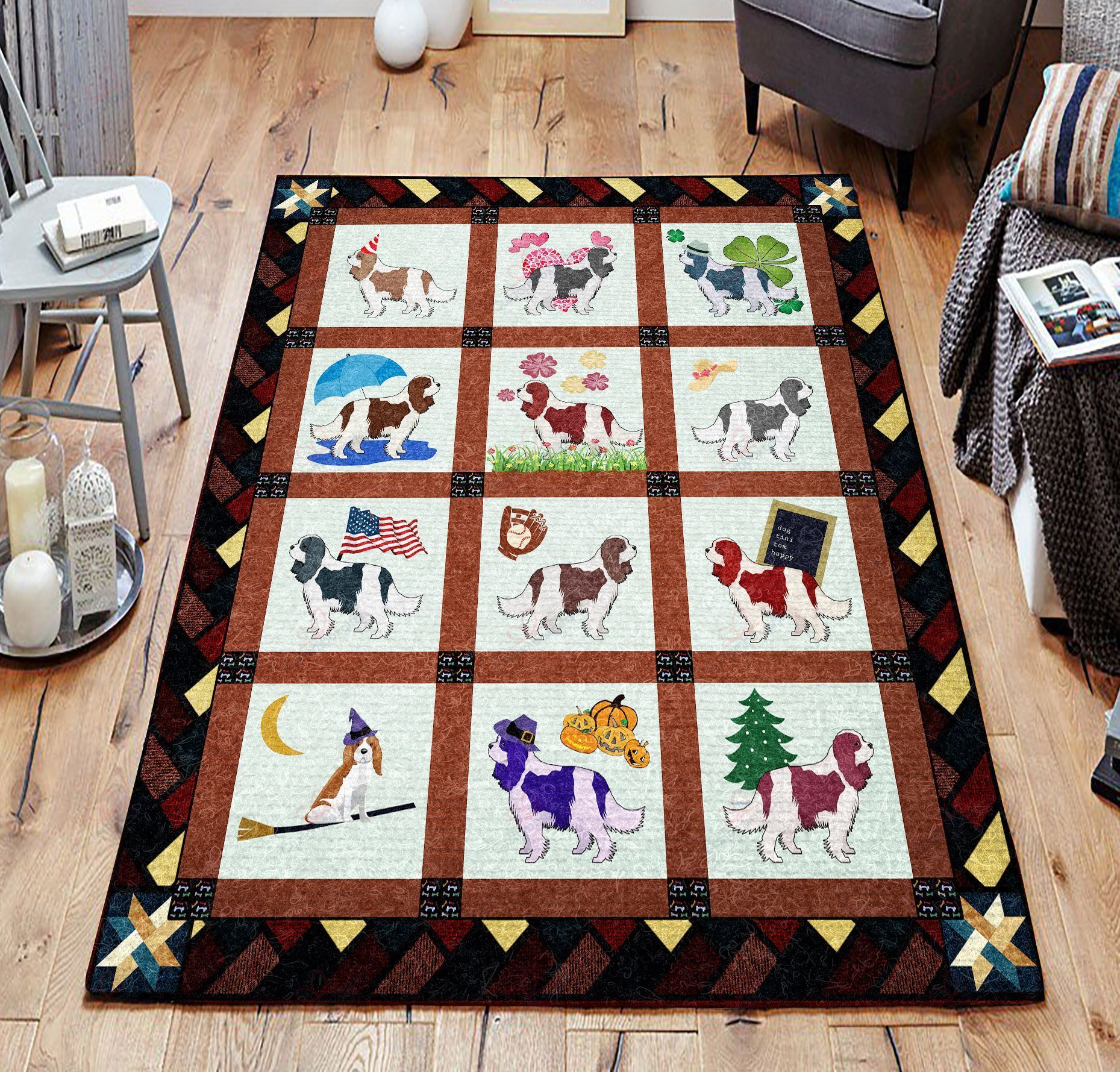 Cute Dog 21 Rug Sport Decor Gift Floor Decor Living Room Carpet Rug Area Rug - a0f19f04665f Cute Dog 21 Rug Sport Decor Gift Floor Decor Living Room Carpet Rug Area Rug - a0f19f04665f