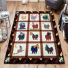 Cute Dog 23 Rug Sport Decor Gift Floor Decor Living Room Carpet Rug Area Rug - d115cab40a29