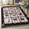 Cute Dog 24 Rug Sport Decor Gift Floor Decor Living Room Carpet Rug Area Rug - d17d20bc0eb2