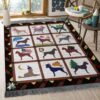 Cute Dog 25 Rug Sport Decor Gift Floor Decor Living Room Carpet Rug Area Rug - 516a7a41c4ba