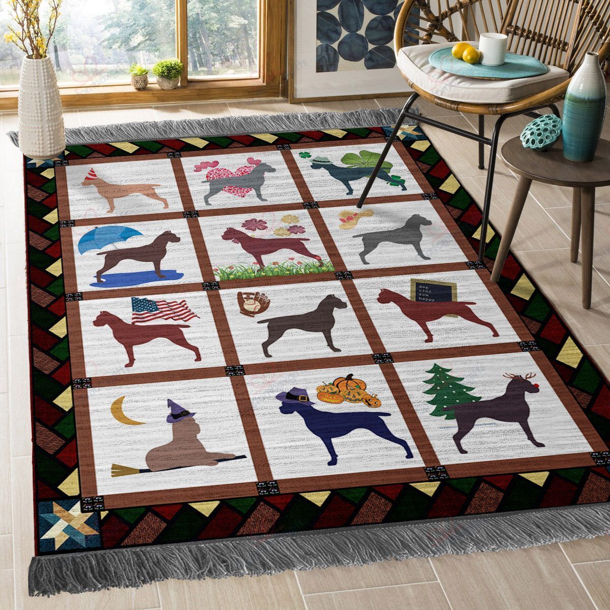 Cute Dog 25 Rug Sport Decor Gift Floor Decor Living Room Carpet Rug Area Rug - 516a7a41c4ba Cute Dog 25 Rug Sport Decor Gift Floor Decor Living Room Carpet Rug Area Rug - 516a7a41c4ba