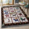 Cute Dog 26 Rug Sport Decor Gift Floor Decor Living Room Carpet Rug Area Rug - 9c366d9c987c