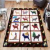 Cute Dog 26 Rug Sport Decor Gift Floor Decor Living Room Carpet Rug Area Rug - 97abb5526a6a