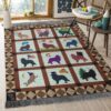 Cute Dog 27 Rug Sport Decor Gift Floor Decor Living Room Carpet Rug Area Rug - ec491e9a4f00