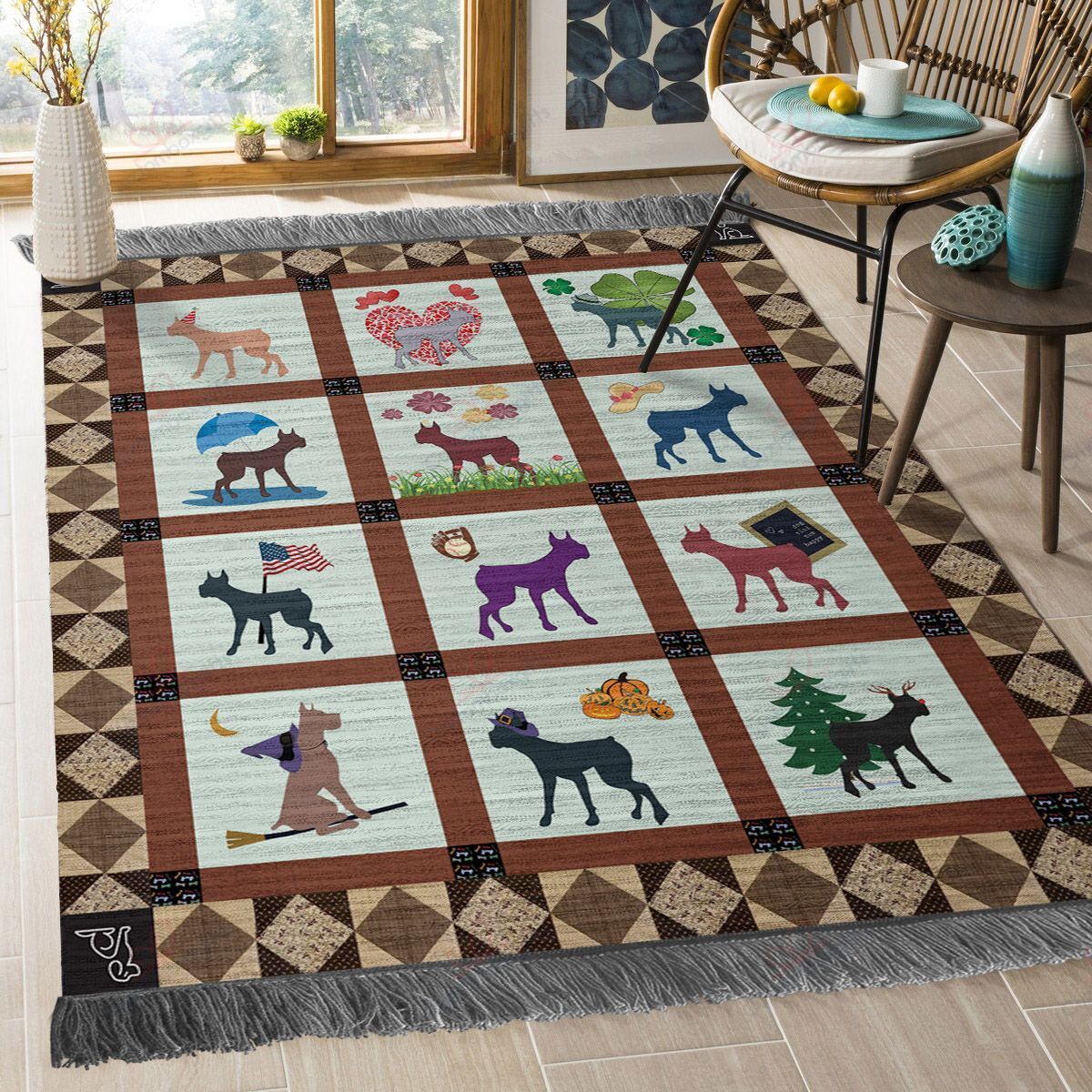 Cute Dog 28 Rug Sport Decor Gift Floor Decor Living Room Carpet Rug Area Rug - 55ae657eb538 Cute Dog 28 Rug Sport Decor Gift Floor Decor Living Room Carpet Rug Area Rug - 55ae657eb538