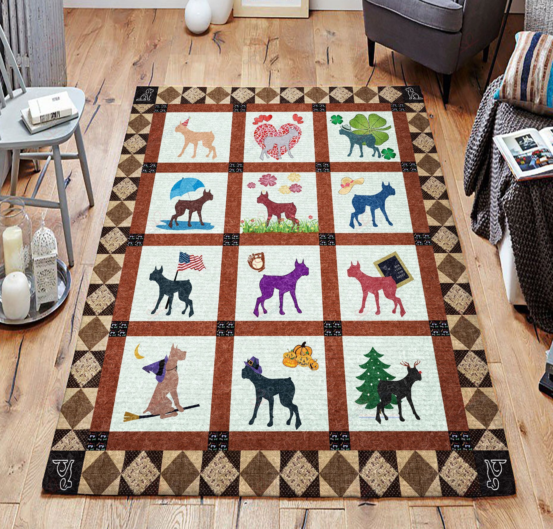 Cute Dog 28 Rug Sport Decor Gift Floor Decor Living Room Carpet Rug Area Rug - f4ac14adc0f8 Cute Dog 28 Rug Sport Decor Gift Floor Decor Living Room Carpet Rug Area Rug - f4ac14adc0f8