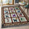 Cute Dog 32 Rug Sport Decor Gift Floor Decor Living Room Carpet Rug Area Rug - 03dae471b148