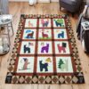 Cute Dog 32 Rug Sport Decor Gift Floor Decor Living Room Carpet Rug Area Rug - 849315a890b5