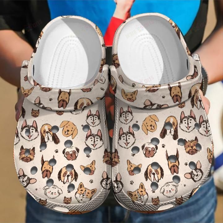 Cute Dog Breeds Crocs Clog Classic Clogs Shoes Cute Dog Breeds Crocs Clog Classic Clogs Shoes