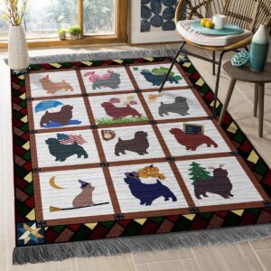 Cute Dog Rug Sport Decor Gift Floor Decor Living Room Carpet Rug Area Rug - e65655184c96