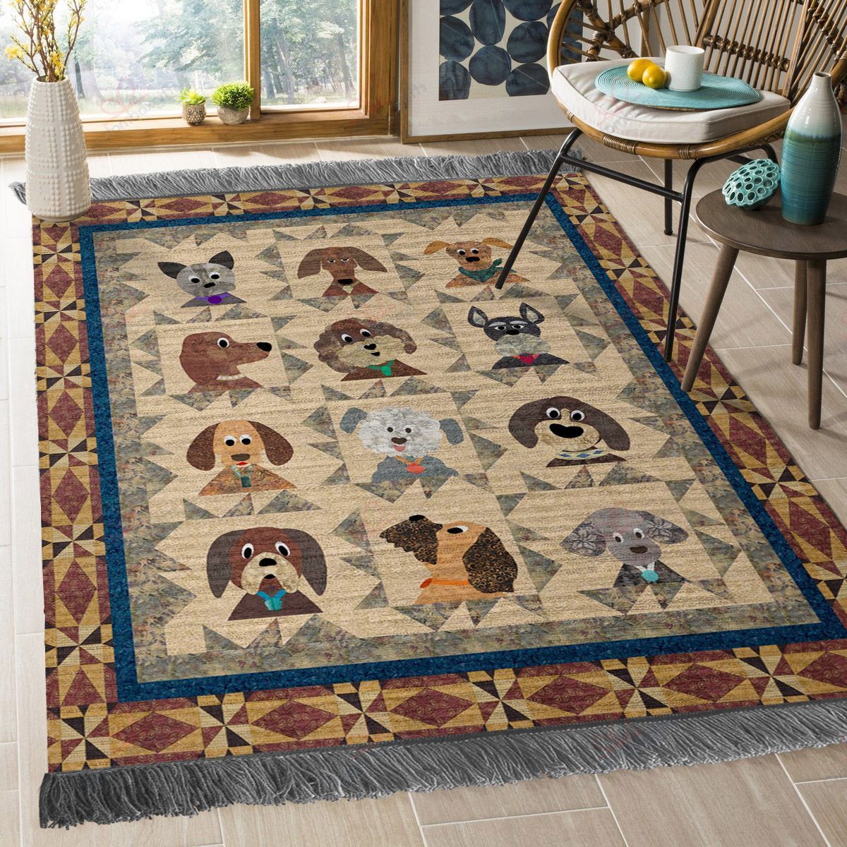 Cute Dog Pattern Rug Sport Decor Gift Floor Decor Living Room Carpet Rug Area Rug - 37e941434208 Cute Dog Pattern Rug Sport Decor Gift Floor Decor Living Room Carpet Rug Area Rug - 37e941434208
