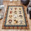 Cute Dog Pattern Rug Sport Decor Gift Floor Decor Living Room Carpet Rug Area Rug - 79d57753f819