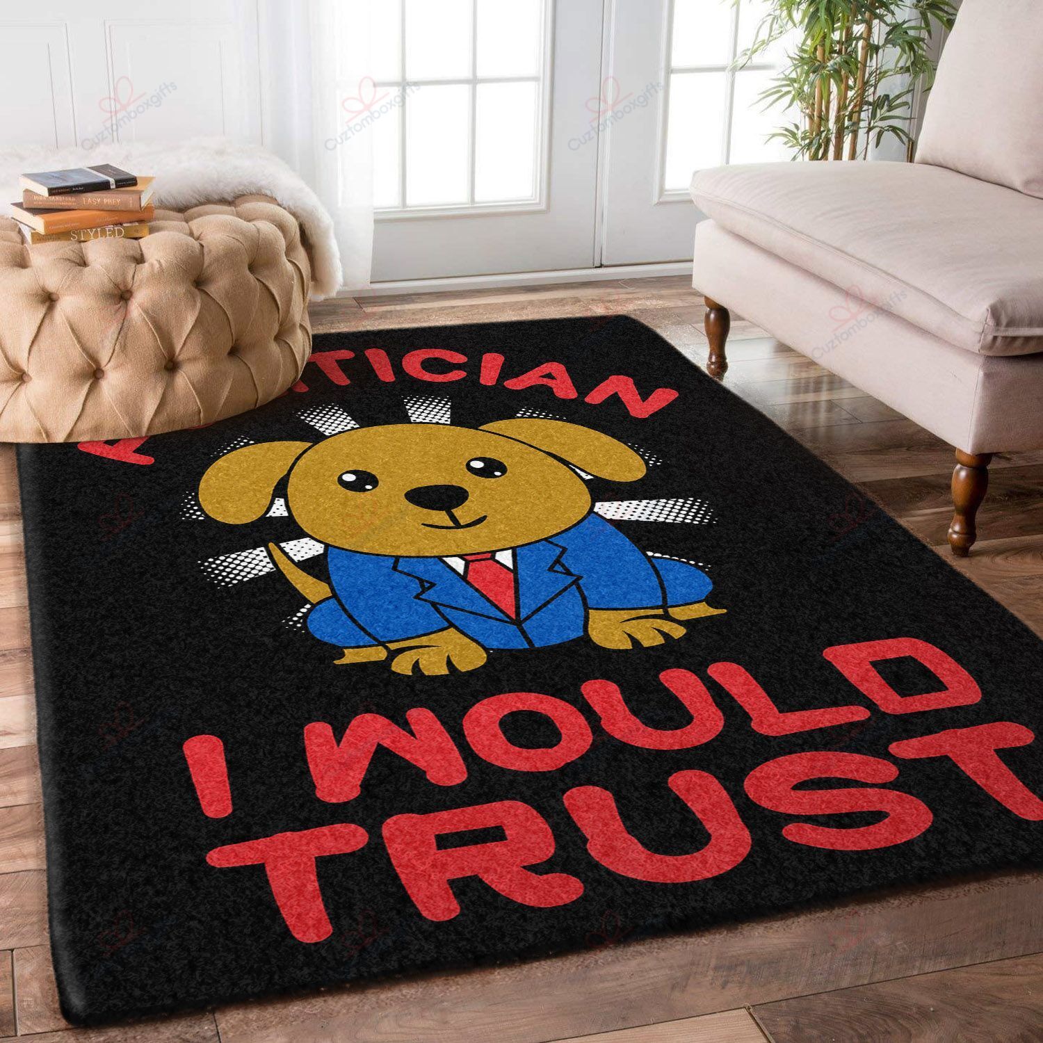 Cute Dog Politician I Would Trust Rug Sport Decor Gift Floor Decor Living Room Carpet Rug Area Rug - 749729b915f3 Cute Dog Politician I Would Trust Rug Sport Decor Gift Floor Decor Living Room Carpet Rug Area Rug - 749729b915f3