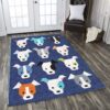 Cute Dogs Rug Sport Decor Gift Floor Decor Living Room Carpet Rug Area Rug - efd397588105