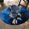 Cute Dreamcatcher Round Carpet Floor Rug Living Room Bedroom Decor Round Area Rug Carpet