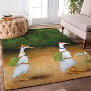 Cute Ducks Hiking Rug Sport Decor Gift Floor Decor Living Room Carpet Rug Area Rug - 9561876208bd