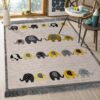 Cute Elephant Rug Sport Decor Gift Floor Decor Living Room Carpet Rug Area Rug - 2165bac8e77e