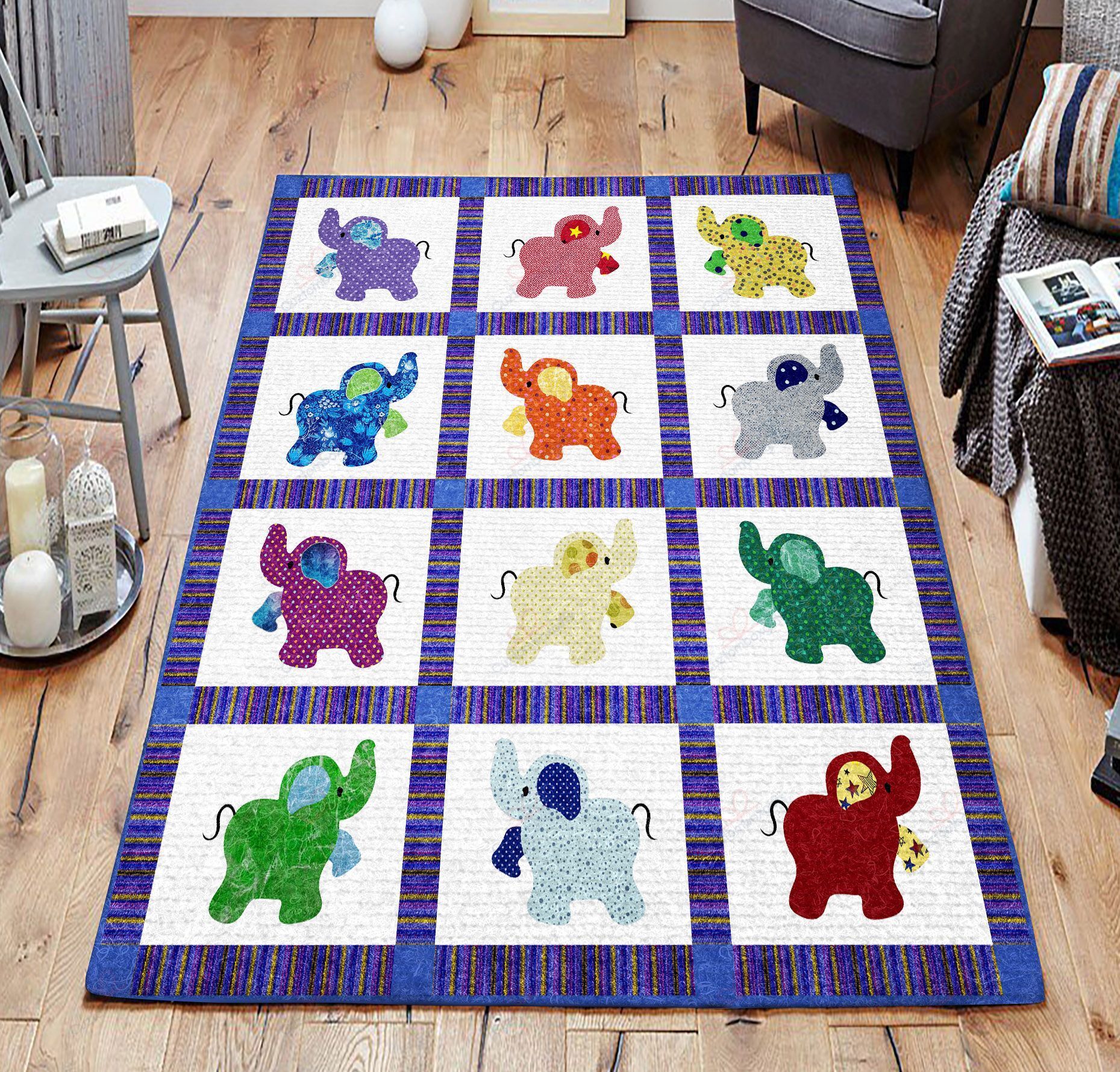 Cute Elephant Rug Sport Decor Gift Floor Decor Living Room Carpet Rug Area Rug - 7a4bd5a2969d Cute Elephant Rug Sport Decor Gift Floor Decor Living Room Carpet Rug Area Rug - 7a4bd5a2969d
