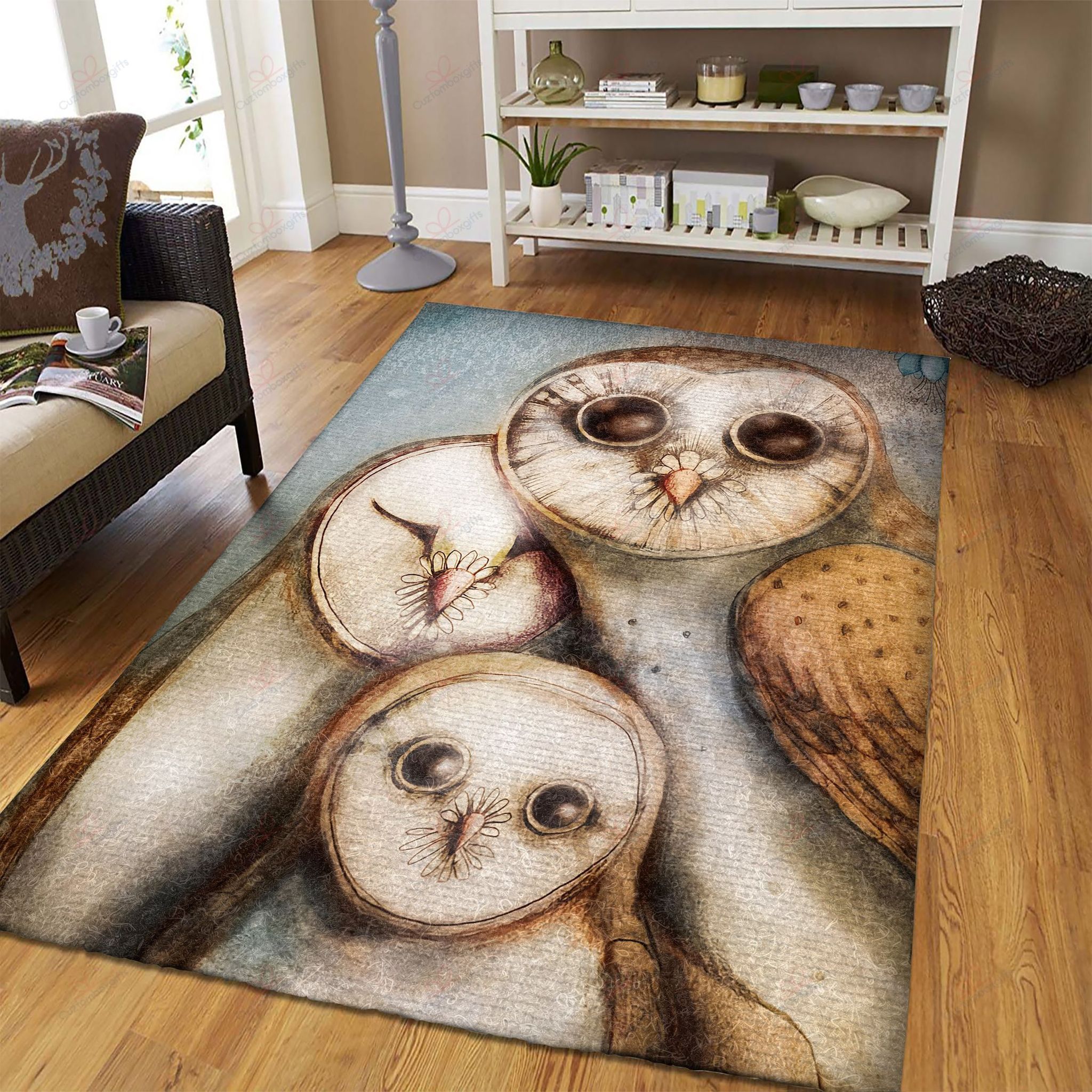 Cute Family Owl Rug Sport Decor Gift Floor Decor Living Room Carpet Rug Area Rug - 0c70ce6e687a Cute Family Owl Rug Sport Decor Gift Floor Decor Living Room Carpet Rug Area Rug - 0c70ce6e687a