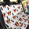 Cute Floral Cats Design Car Back Seat Cover Dog Car Seat Covers - 44cb36ae3dd4