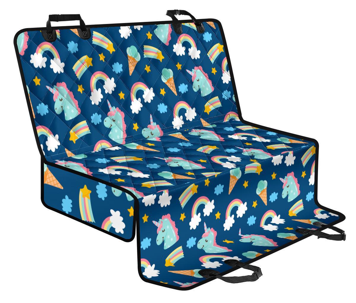 Cute Girly Unicorn Pattern Print Pet Car Back Seat Cover - 7fc96e36f26c Cute Girly Unicorn Pattern Print Pet Car Back Seat Cover - 7fc96e36f26c