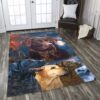 Cute Labrador Rug Sport Decor Gift Floor Decor Living Room Carpet Rug Area Rug - 936babcd32b9