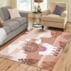 Cute Llama Rug Sport Decor Gift Floor Decor Living Room Carpet Rug Area Rug - f5d83f0eef96
