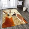 Cute Llama Rug Sport Decor Gift Floor Decor Living Room Carpet Rug Area Rug - 2d5b4c85cd62