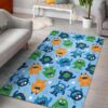 Cute Monster Pattern Rug Sport Decor Gift Floor Decor Living Room Carpet Rug Area Rug - 007a90cd1954