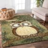 Cute Owl Rug Sport Decor Gift Floor Decor Living Room Carpet Rug Area Rug - 6b4b7a5750e7