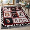 Cute Owl Rug Sport Decor Gift Floor Decor Living Room Carpet Rug Area Rug - 9cea53046af1