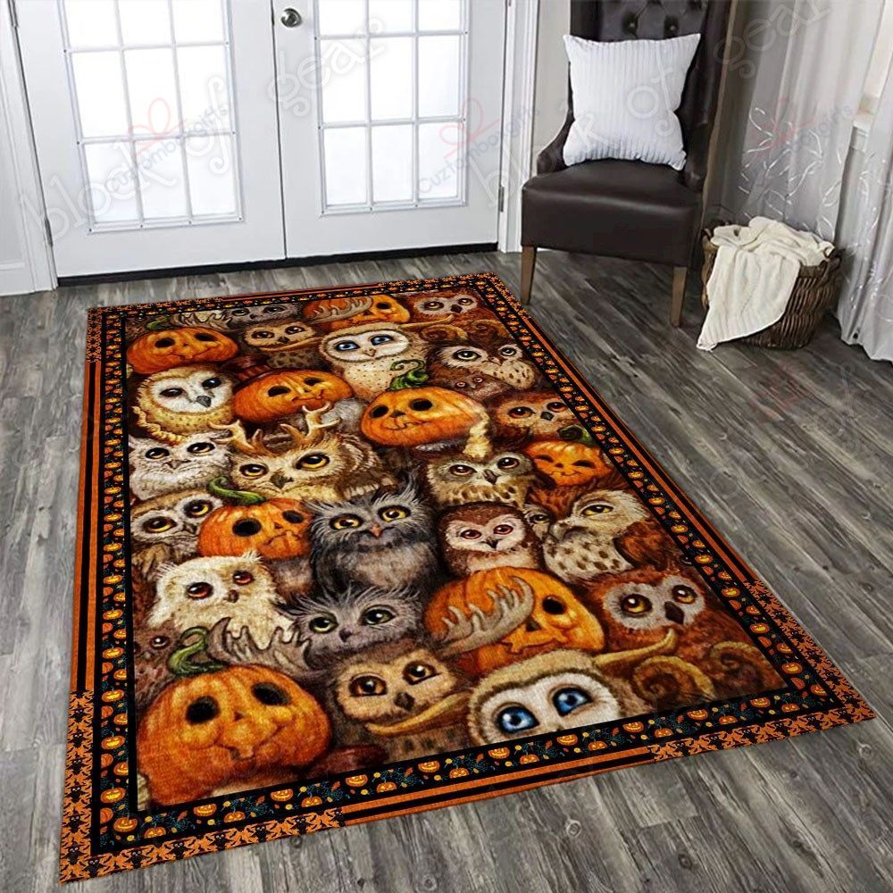 Cute Owl Pumpkin Halloween Rug Sport Decor Gift Floor Decor Living Room Carpet Rug Area Rug - 2b3b34a39c73 Cute Owl Pumpkin Halloween Rug Sport Decor Gift Floor Decor Living Room Carpet Rug Area Rug - 2b3b34a39c73