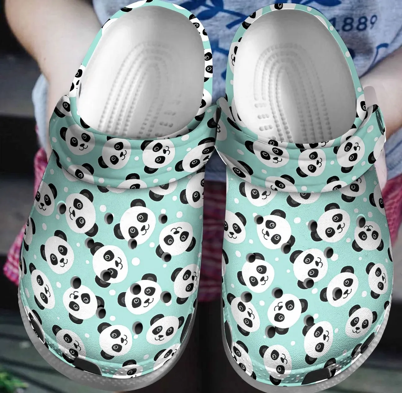 Cute Panda 3D Personalized Clog Custom Crocs Comfortablefashion Style Comfortable For Women Men Kid Print 3D Love Cute Panda 3D Personalized Clog Custom Crocs Comfortablefashion Style Comfortable For Women Men Kid Print 3D Love