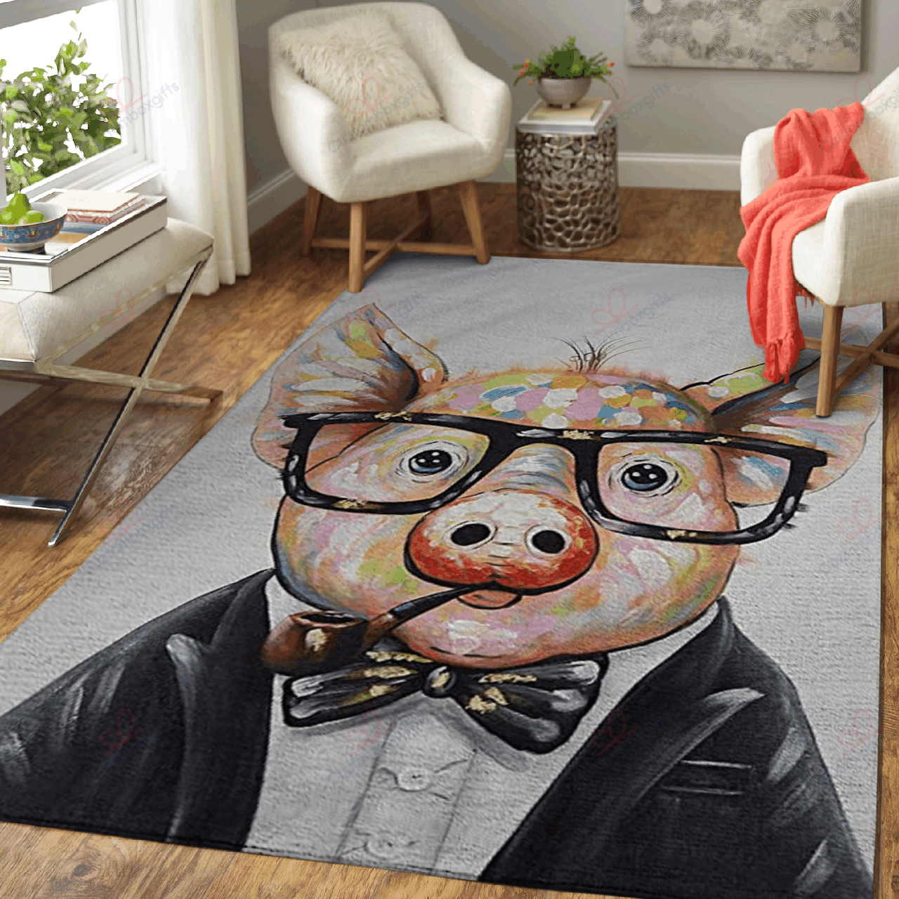 Cute Pig Rug Sport Decor Gift Floor Decor Living Room Carpet Rug Area Rug - 506324000000 Cute Pig Rug Sport Decor Gift Floor Decor Living Room Carpet Rug Area Rug - 506324000000