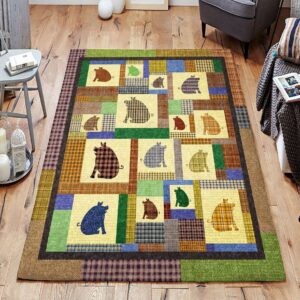 Cute Pig Rug Sport Decor Gift Floor Decor Living Room Carpet Rug Area Rug - e18e28ec7e4d