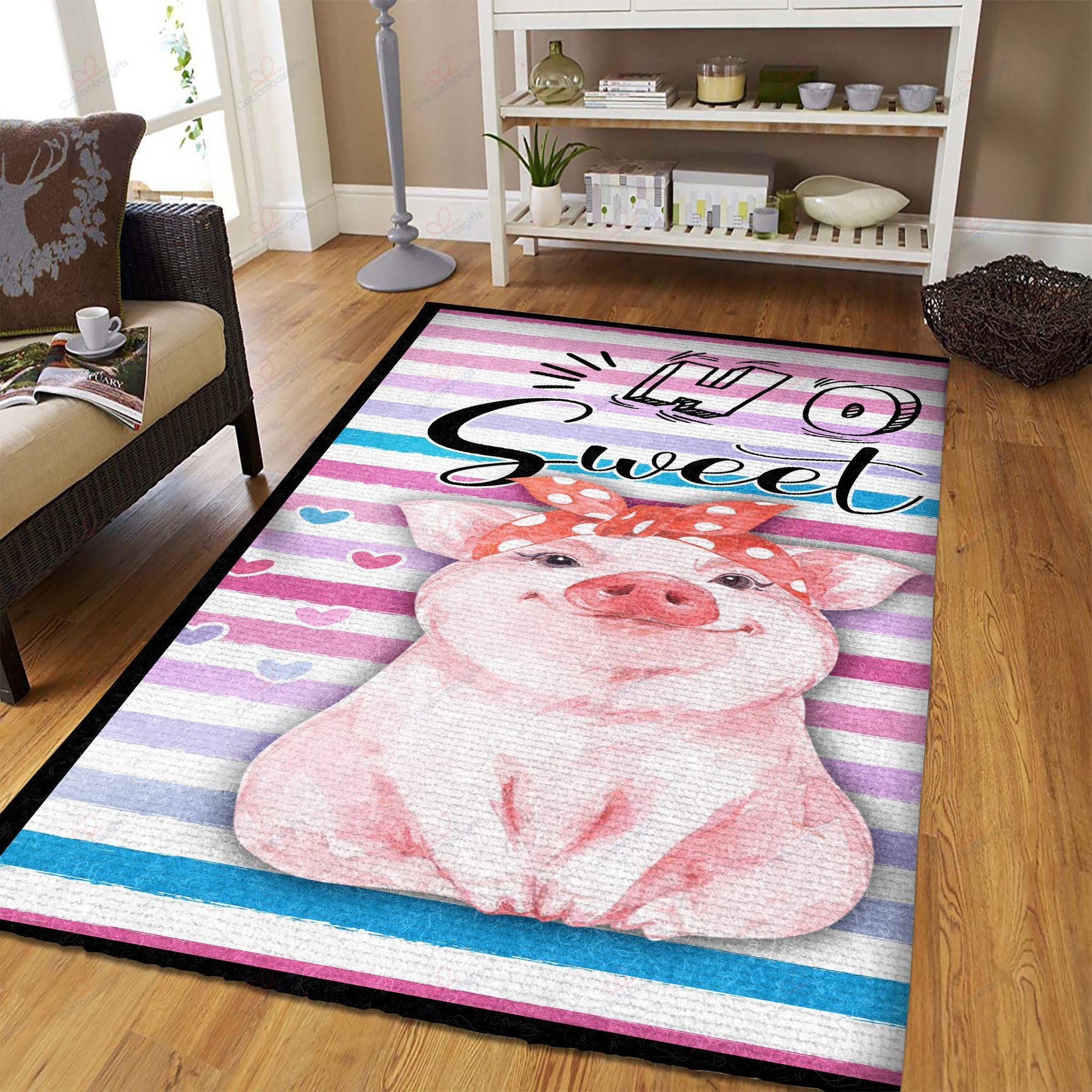 Cute Pig Rug Sport Decor Gift Floor Decor Living Room Carpet Rug Area Rug - 3e23f7878198 Cute Pig Rug Sport Decor Gift Floor Decor Living Room Carpet Rug Area Rug - 3e23f7878198