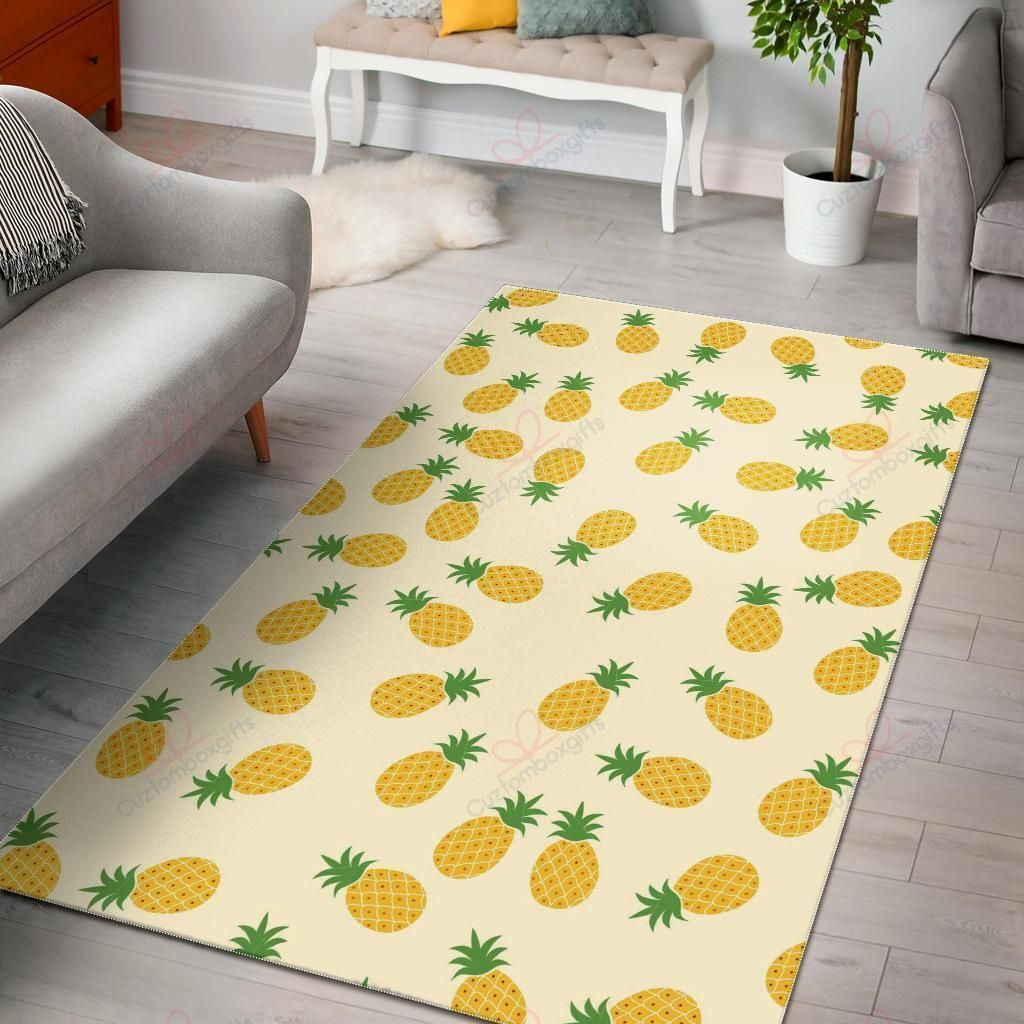 Cute Pineapple Rug Sport Decor Gift Floor Decor Living Room Carpet Rug Area Rug - cb92d008c1d7 Cute Pineapple Rug Sport Decor Gift Floor Decor Living Room Carpet Rug Area Rug - cb92d008c1d7
