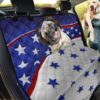 Cute Pug Listening Music Car Back Seat Cover Dog Car Seat Covers - 9bc3cb389ab4