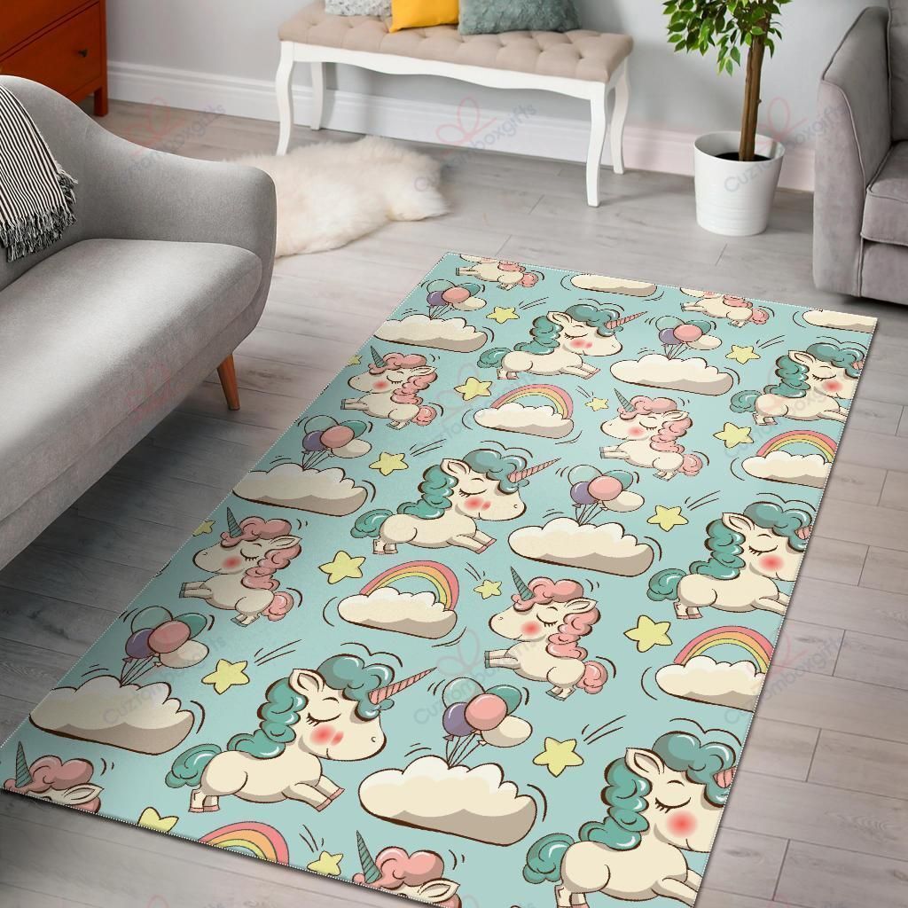 Cute Rainbow Unicorn Pattern Rug Sport Decor Gift Floor Decor Living Room Carpet Rug Area Rug - c7d9ee234a05 Cute Rainbow Unicorn Pattern Rug Sport Decor Gift Floor Decor Living Room Carpet Rug Area Rug - c7d9ee234a05
