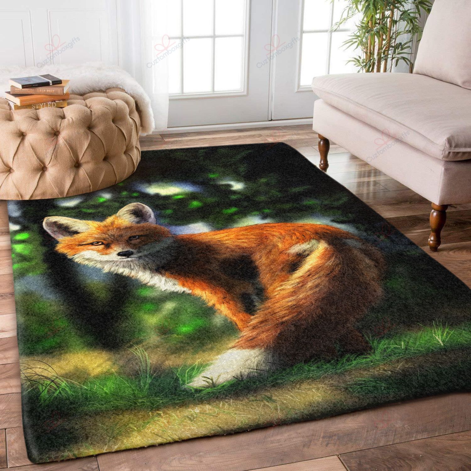 Cute Red Fox In Forest Rug Sport Decor Gift Floor Decor Living Room Carpet Rug Area Rug - 2feac0425724 Cute Red Fox In Forest Rug Sport Decor Gift Floor Decor Living Room Carpet Rug Area Rug - 2feac0425724