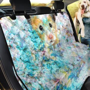 Cute Roborovski Dwarf Hamster Car Back Seat Cover Dog Car Seat Covers - c3613edebedf