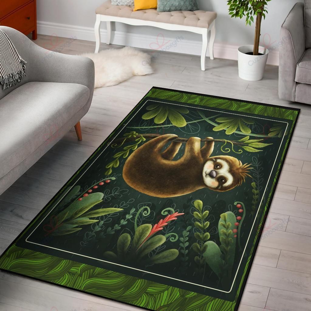 Cute Sloth Rug Sport Decor Gift Floor Decor Living Room Carpet Rug Area Rug - 27cb016feaf6 Cute Sloth Rug Sport Decor Gift Floor Decor Living Room Carpet Rug Area Rug - 27cb016feaf6