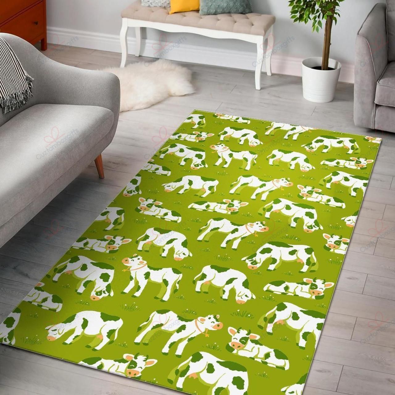 Cute Smiley Cow Pattern Rug Sport Decor Gift Floor Decor Living Room Carpet Rug Area Rug - c9a85378e26e Cute Smiley Cow Pattern Rug Sport Decor Gift Floor Decor Living Room Carpet Rug Area Rug - c9a85378e26e