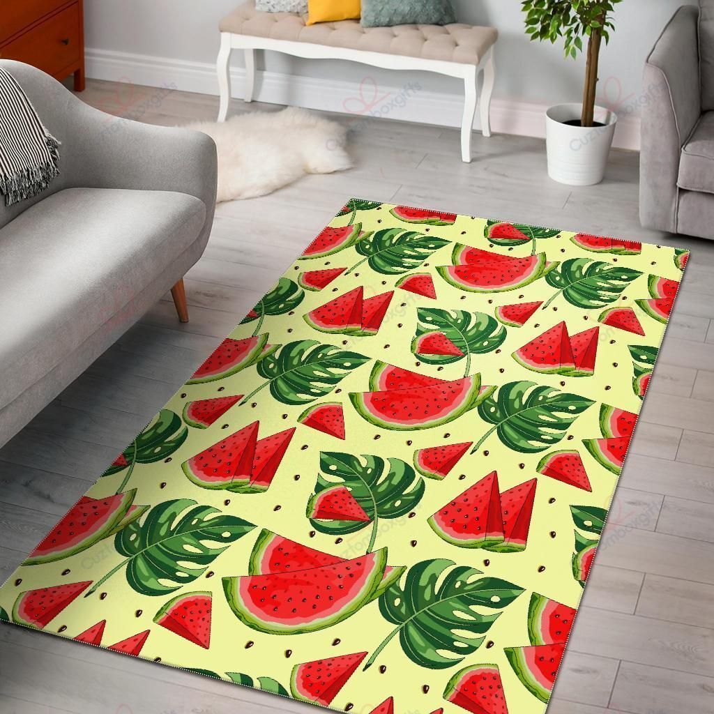 Cute Tropical Watermelon Pattern Rug Sport Decor Gift Floor Decor Living Room Carpet Rug Area Rug - 823961c572fb Cute Tropical Watermelon Pattern Rug Sport Decor Gift Floor Decor Living Room Carpet Rug Area Rug - 823961c572fb